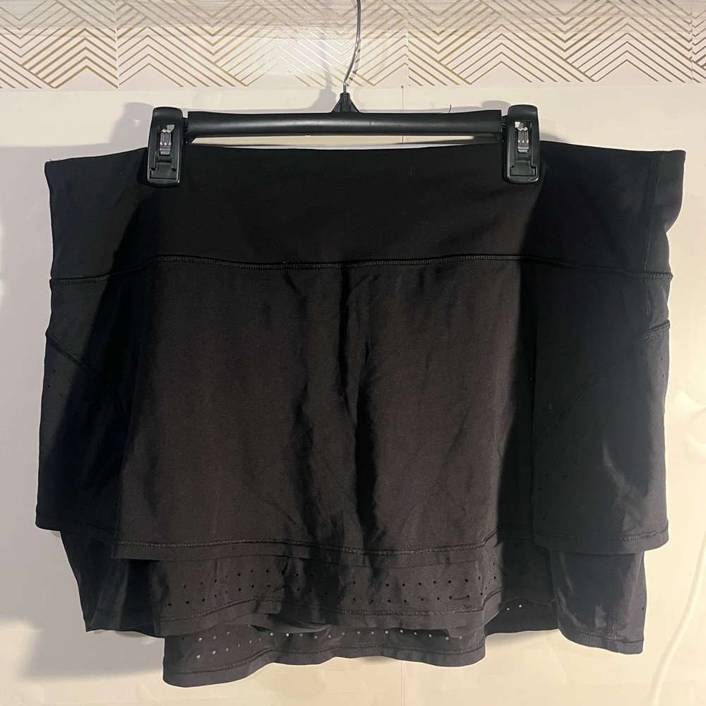 Athleta Black Skort